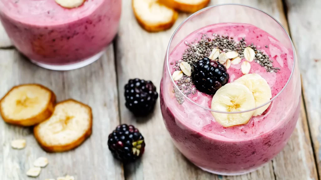 Smoothie de moras