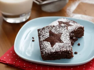Brownies veganos de triple chocolate